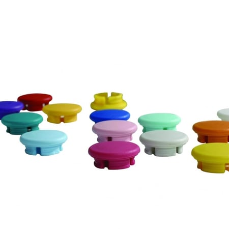 DWK Life Sciences Smartie Caps, Yellow, Manual Pipettes